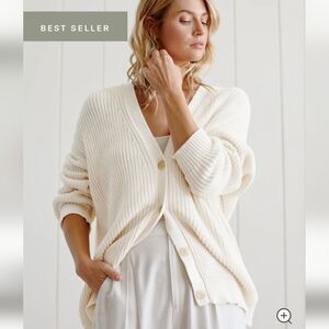 Jenni Kayne organic cotton cocoon cardigan